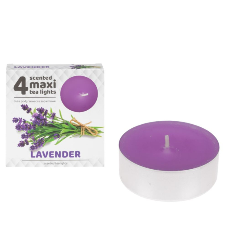 Podgrzewacze zapachowe MAXI 4 szt. Lawenda RAVI